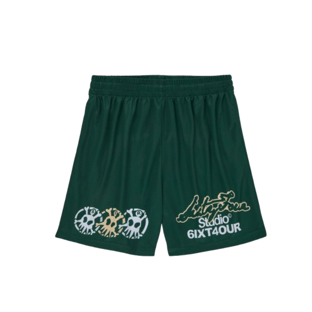 6IXT4OUR GREEN STUDIO MESH PANT