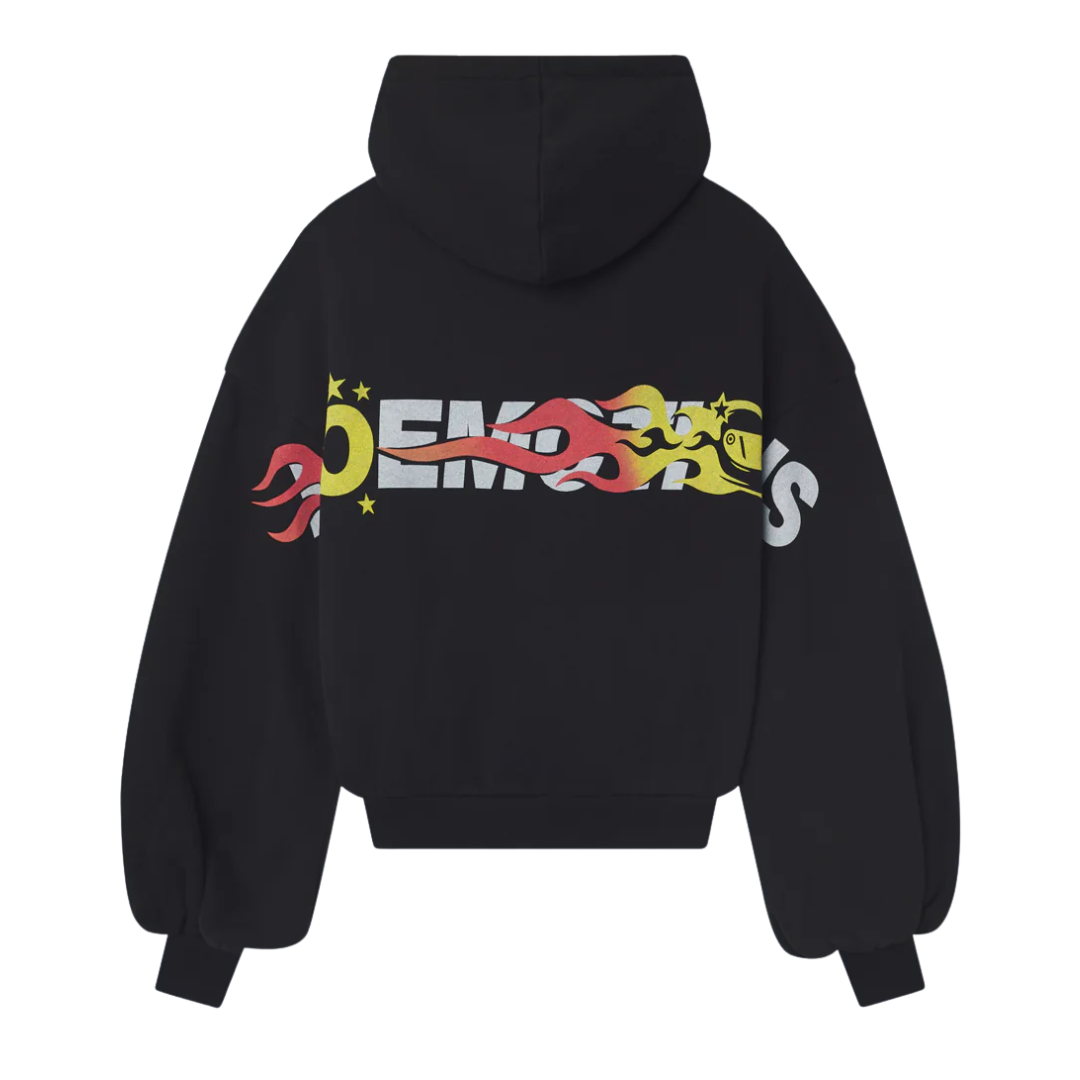 NOEMOTIONS FLASH HOODIE BLACK
