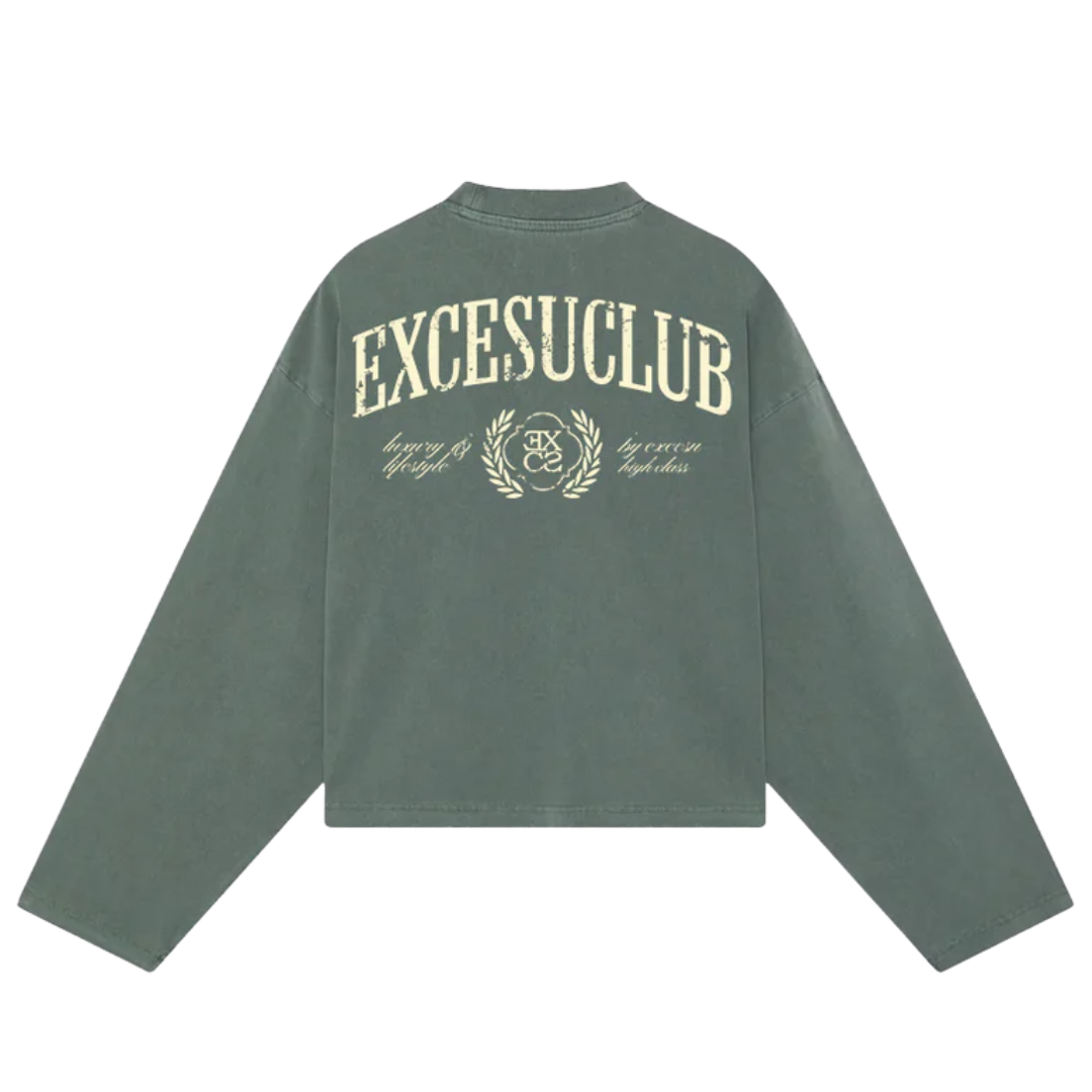 EXCESU Crewneck Club Green