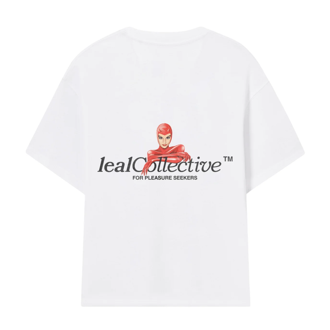 LEAL COLLECTIVE DEVILLE TEE WHITE